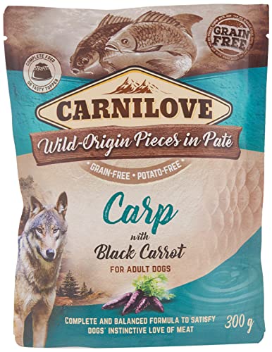 CARNILOVE hundebeutel Karpfen/Schwarze Karotte hundefutter von CARNILOVE