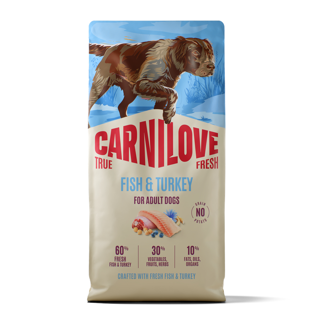 Carnilove True Fresh Adult mit Fisch & Pute - Sparpaket: 2 x 12 kg Carnilove True Fresh Adult mit Fisch & Pute - Sparpaket: 2 x 12 kg von Carnilove True Fresh