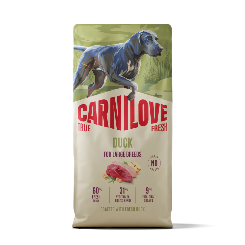Carnilove True Fresh Large Breed Ente - Sparpaket: 2 x 12 kg Carnilove True Fresh Large Breed Ente - Sparpaket: 2 x 12 kg von Carnilove True Fresh