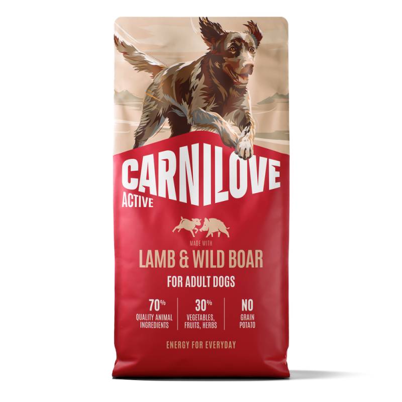 Carnilove Active Adult Lamm & Wildschwein - Sparpaket: 2 x 12 kg von Carnilove