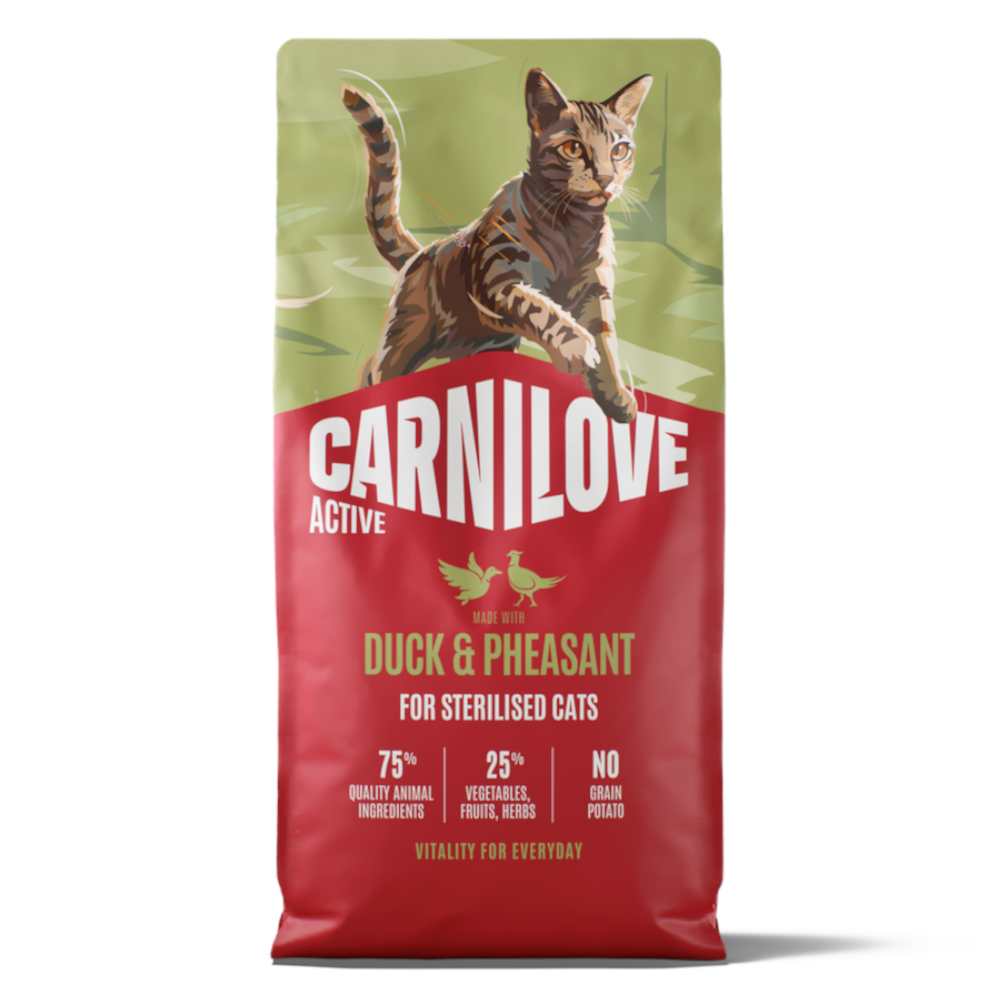 Carnilove Active Adult Sterilised mit Ente & Fasan - Sparpaket: 2 x 6 kg von Carnilove