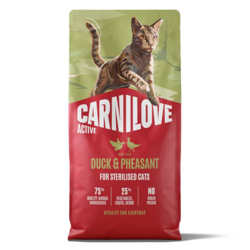 Carnilove Active Adult Sterilised mit Ente & Fasan - Sparpaket: 2 x 6 kg von Carnilove