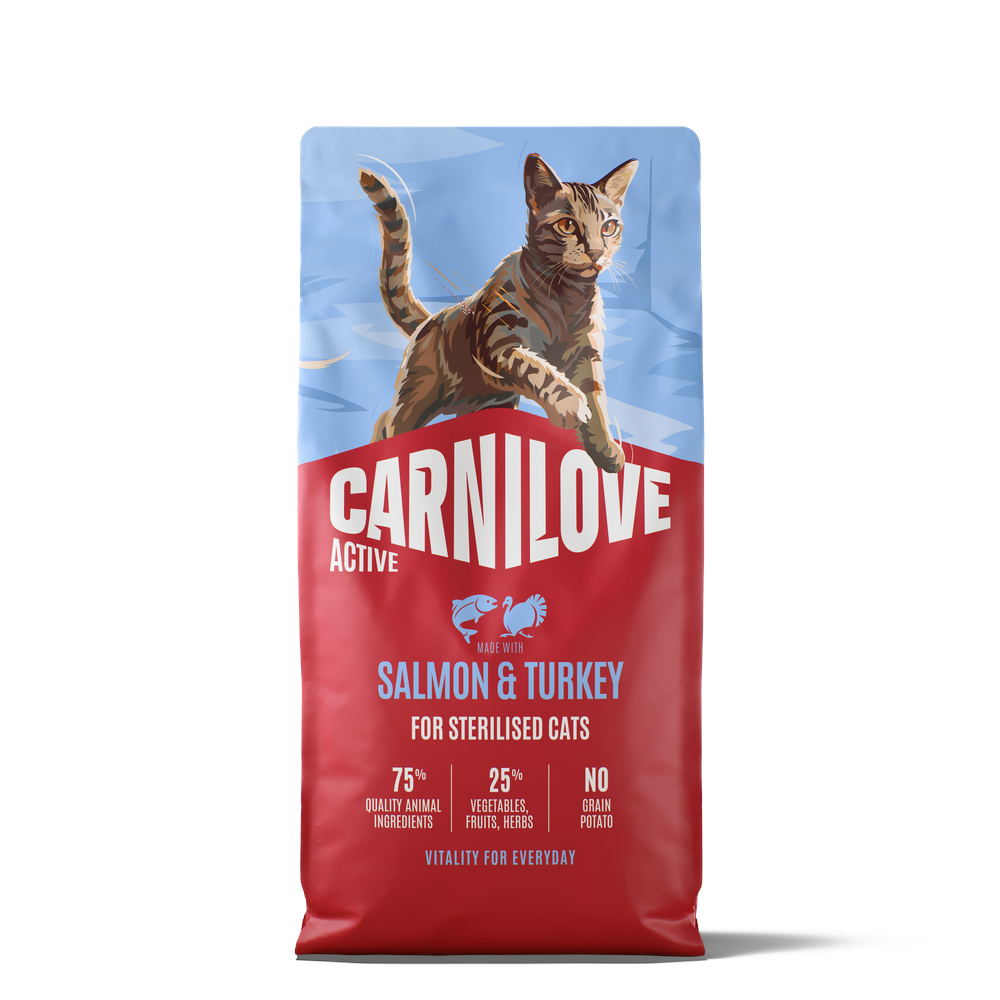 Carnilove Active Adult Sterilised mit Lachs und Pute - 6 kg von Carnilove
