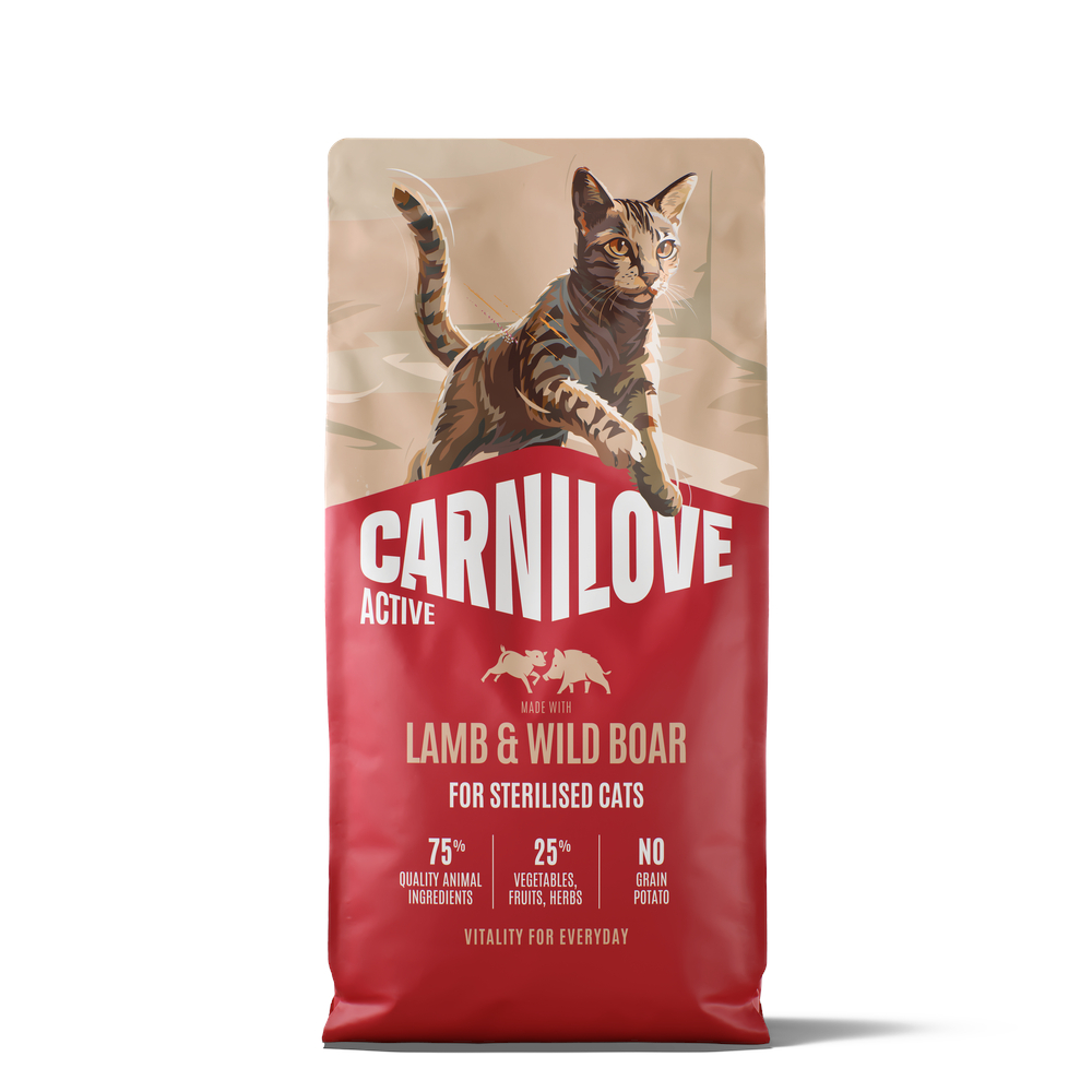 Carnilove Active Adult Sterilised mit Lamm & Wildschwein - Sparpaket: 2 x 6 kg von Carnilove