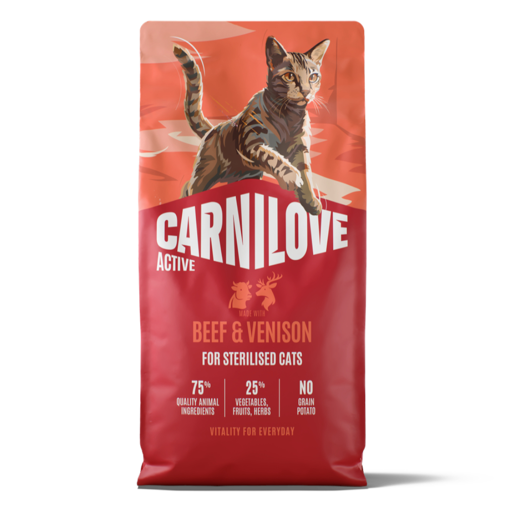 Carnilove Active Adult Sterilised mit Rind und Wildfleisch - Sparpaket: 2 x 6 kg Carnilove Active Adult Sterilised mit Rind und Wildfleisch - Sparpaket: 2 x 6 kg von Carnilove