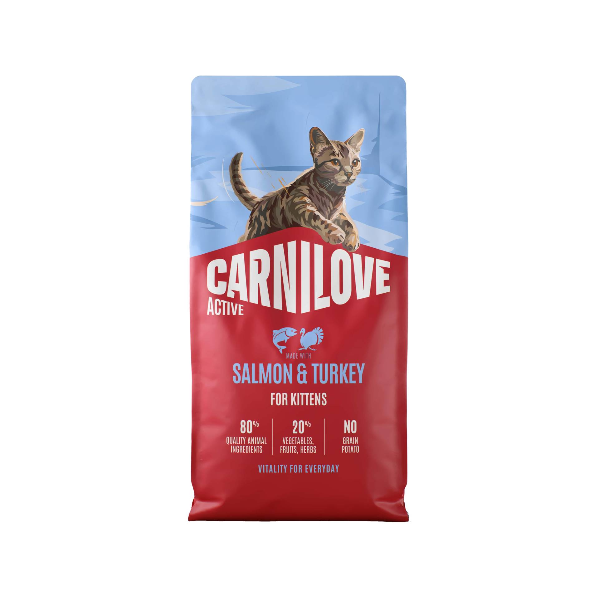 Carnilove Active Kitten - Lachs & Pute - 2 x 6 kg Carnilove Active Kitten - Lachs & Pute - 2 x 6 kg von Carnilove
