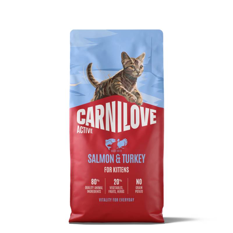 Carnilove Active Kitten mit Lachs und Pute - Sparpaket: 2 x 6 kg Carnilove Active Kitten mit Lachs und Pute - Sparpaket: 2 x 6 kg von Carnilove