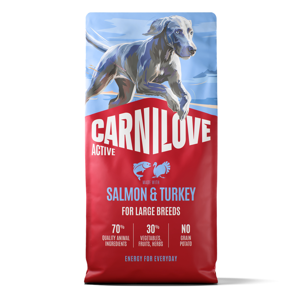 Carnilove Active Lachs & Pute Maxi - Sparpaket: 2 x 12 kg von Carnilove