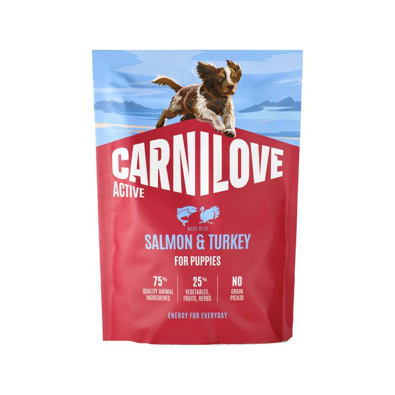 Carnilove Active Puppy - Lachs & Truthahn - 2 x 4 kg Carnilove Active Puppy - Lachs & Truthahn - 2 x 4 kg von Carnilove