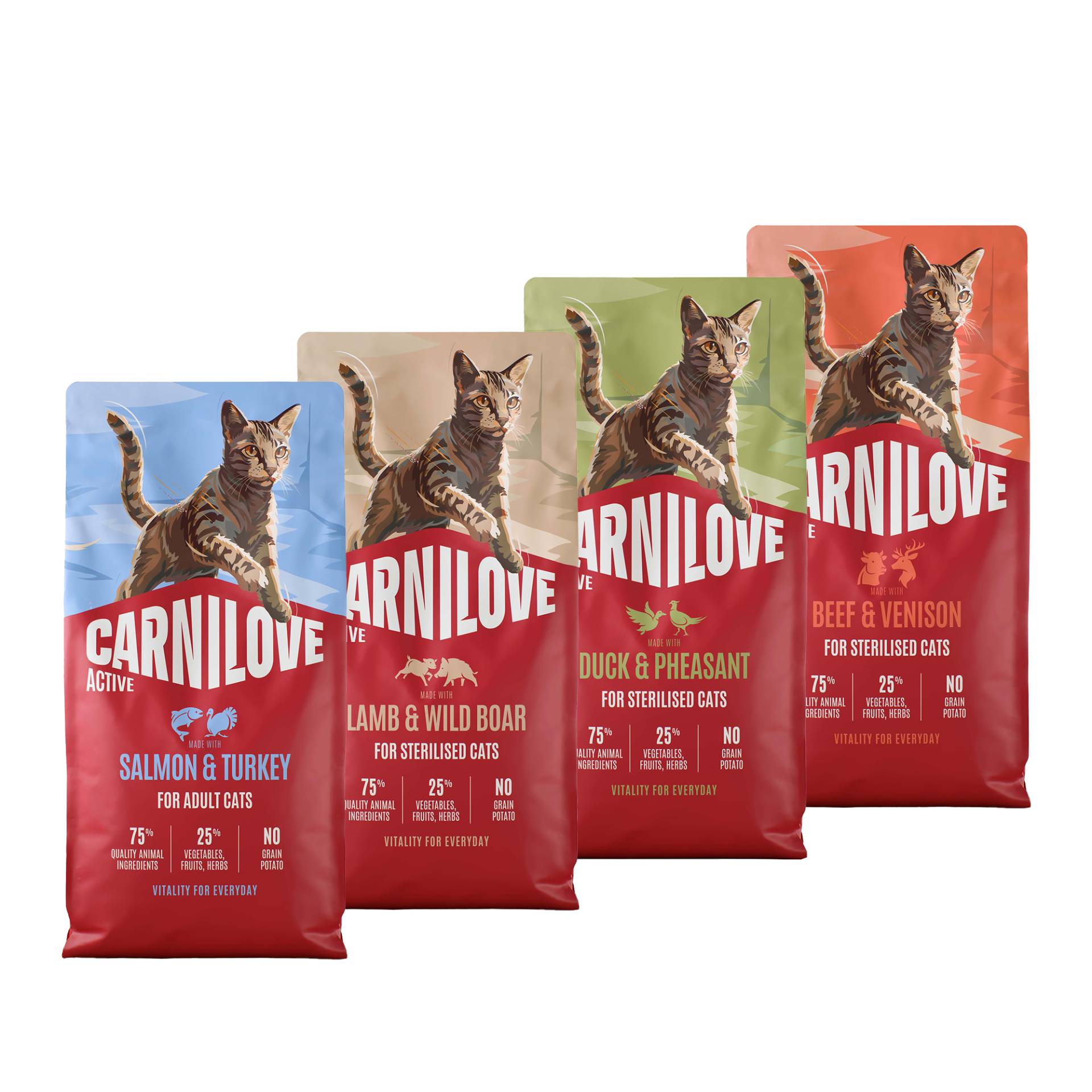 Carnilove Active Sterilised - Lachs & Truthahn - 2 kg von Carnilove