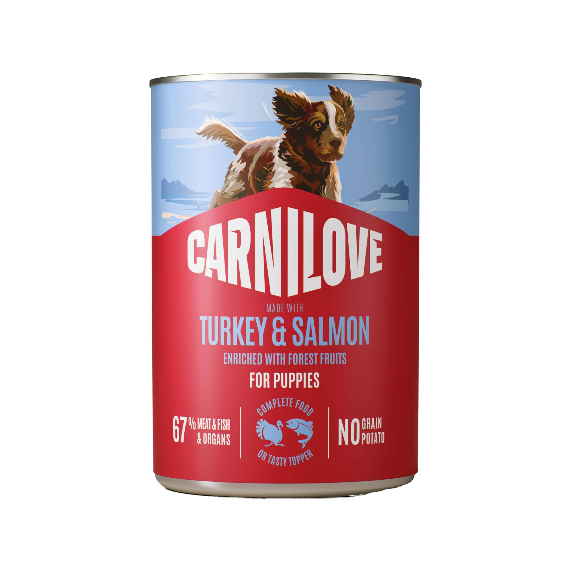 Carnilove Can Paté Puppy - Pute & Lachs - 6 x 400 g von Carnilove