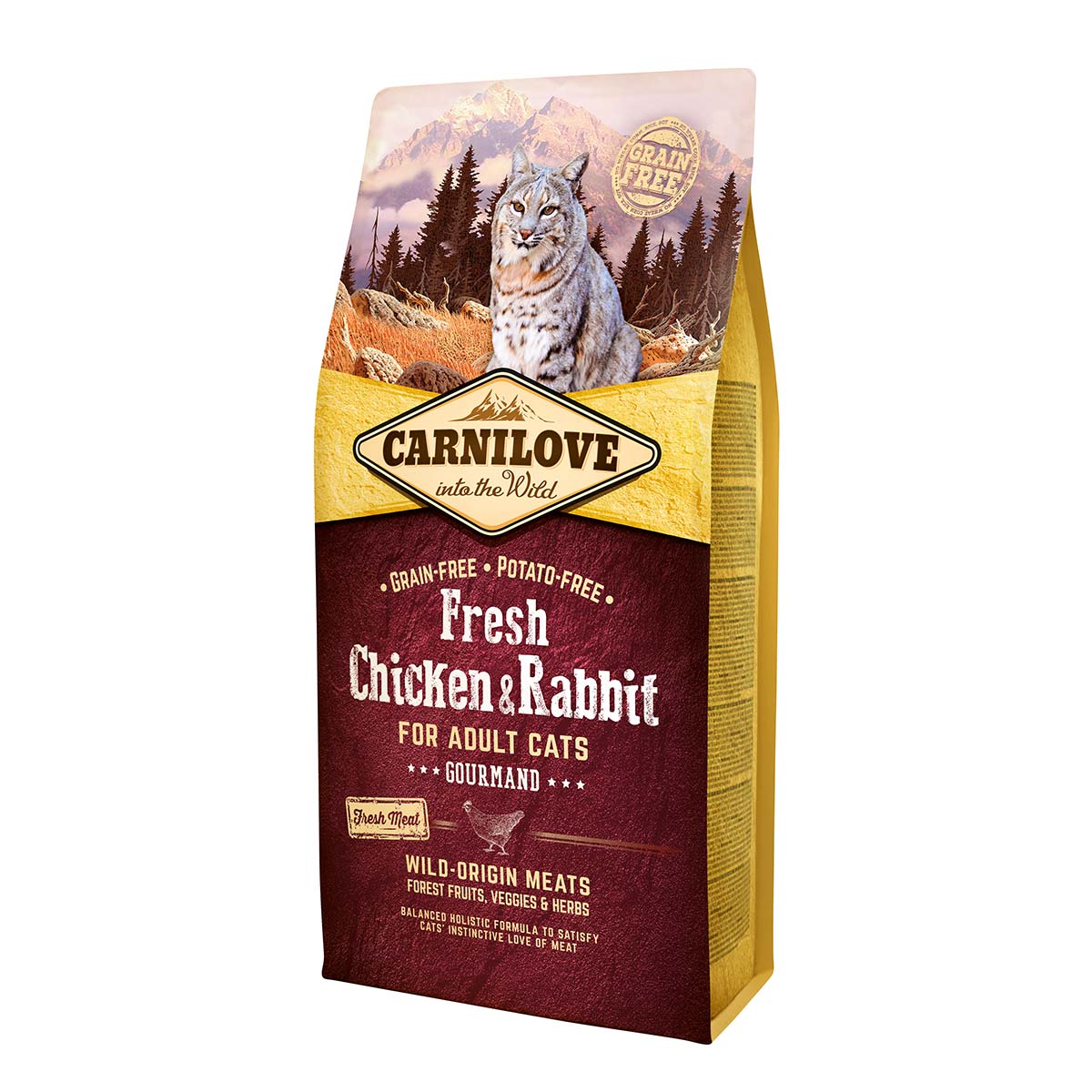 Carnilove Cat Adult Fresh - Chicken & Rabbit / Gourmand 6kg von Carnilove
