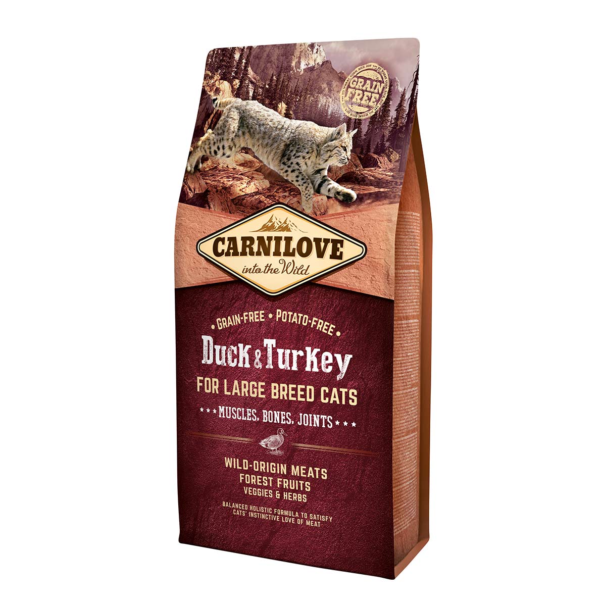 Carnilove Cat Adult Large Breed - Duck & Turkey 6kg Carnilove Cat Adult Large Breed - Duck & Turkey 6kg von Carnilove
