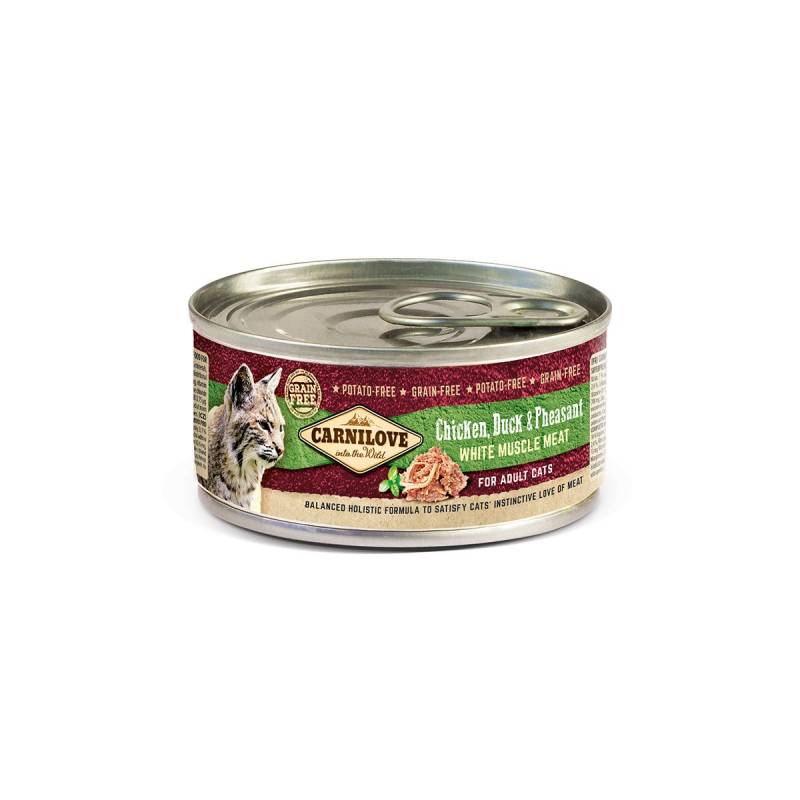 Carnilove Cat - Chicken, Duck & Pheasant for Adult Cats 100g von Carnilove