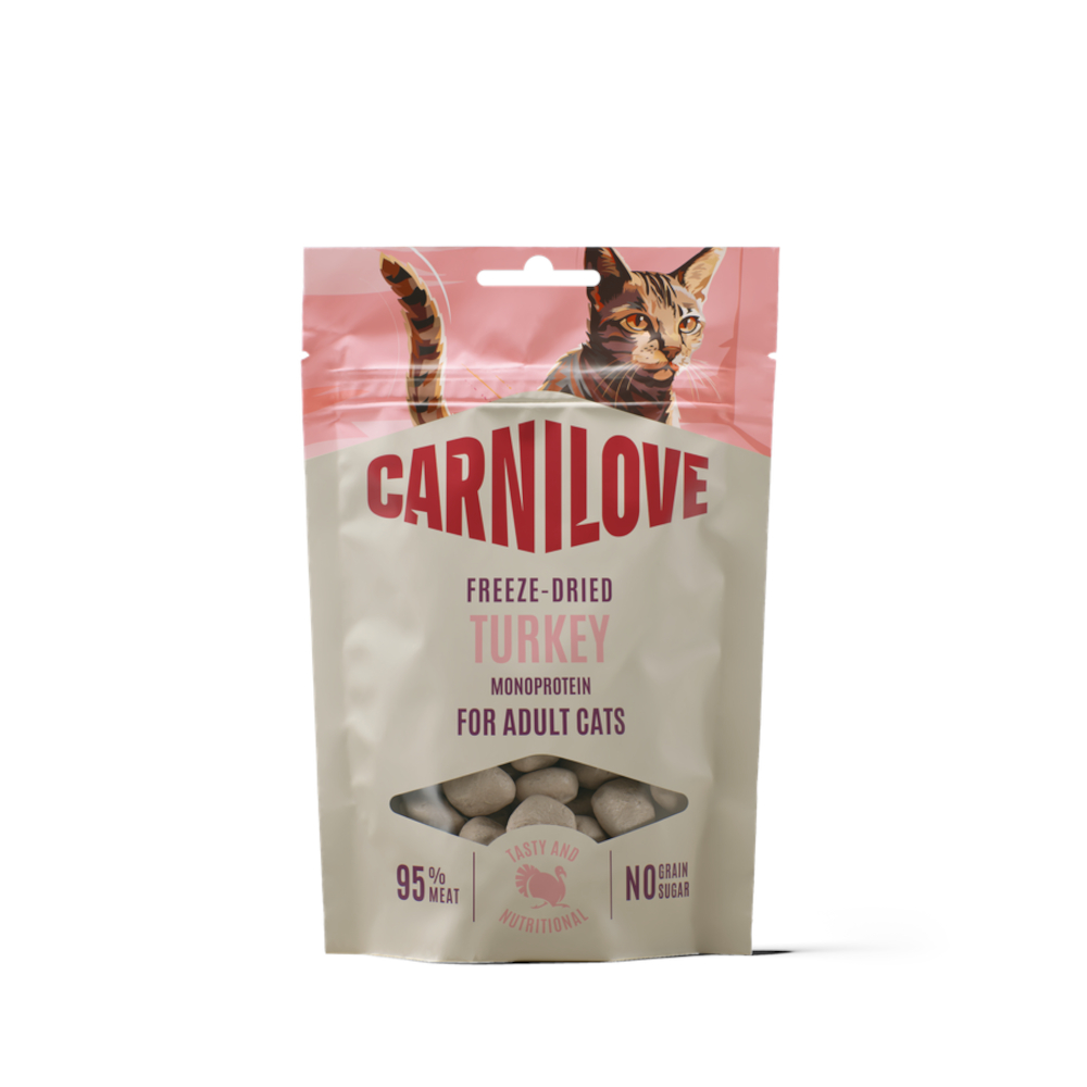 Carnilove Cat Freeze Dried - 40 g Truthahn Carnilove Cat Freeze Dried - 40 g Truthahn von Carnilove