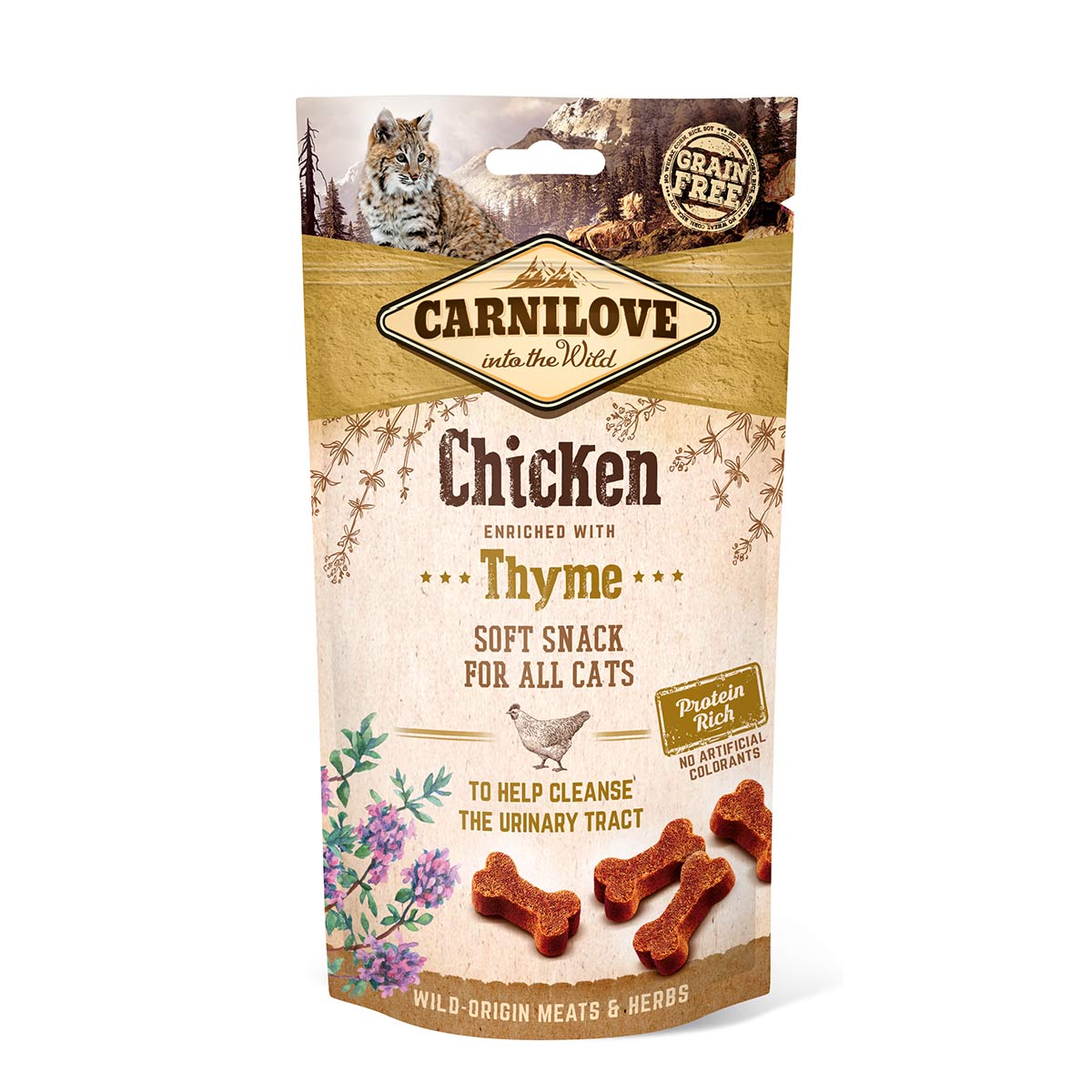 Carnilove Cat - Soft Snack - Chicken with Thyme 50g Carnilove Cat - Soft Snack - Chicken with Thyme 50g von Carnilove
