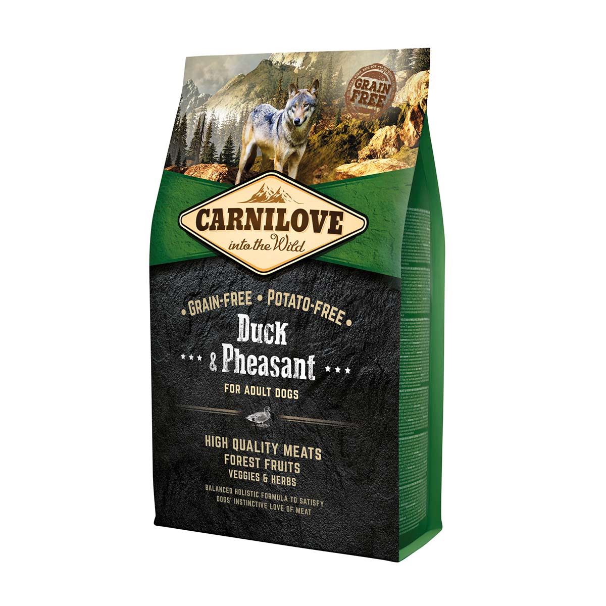 Carnilove Dog Adult - Duck & Pheasant 4kg Carnilove Dog Adult - Duck & Pheasant 4kg von Carnilove