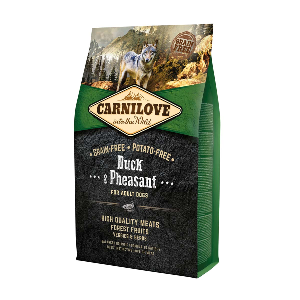 Carnilove Dog Adult - Duck & Pheasant 4kg von Carnilove