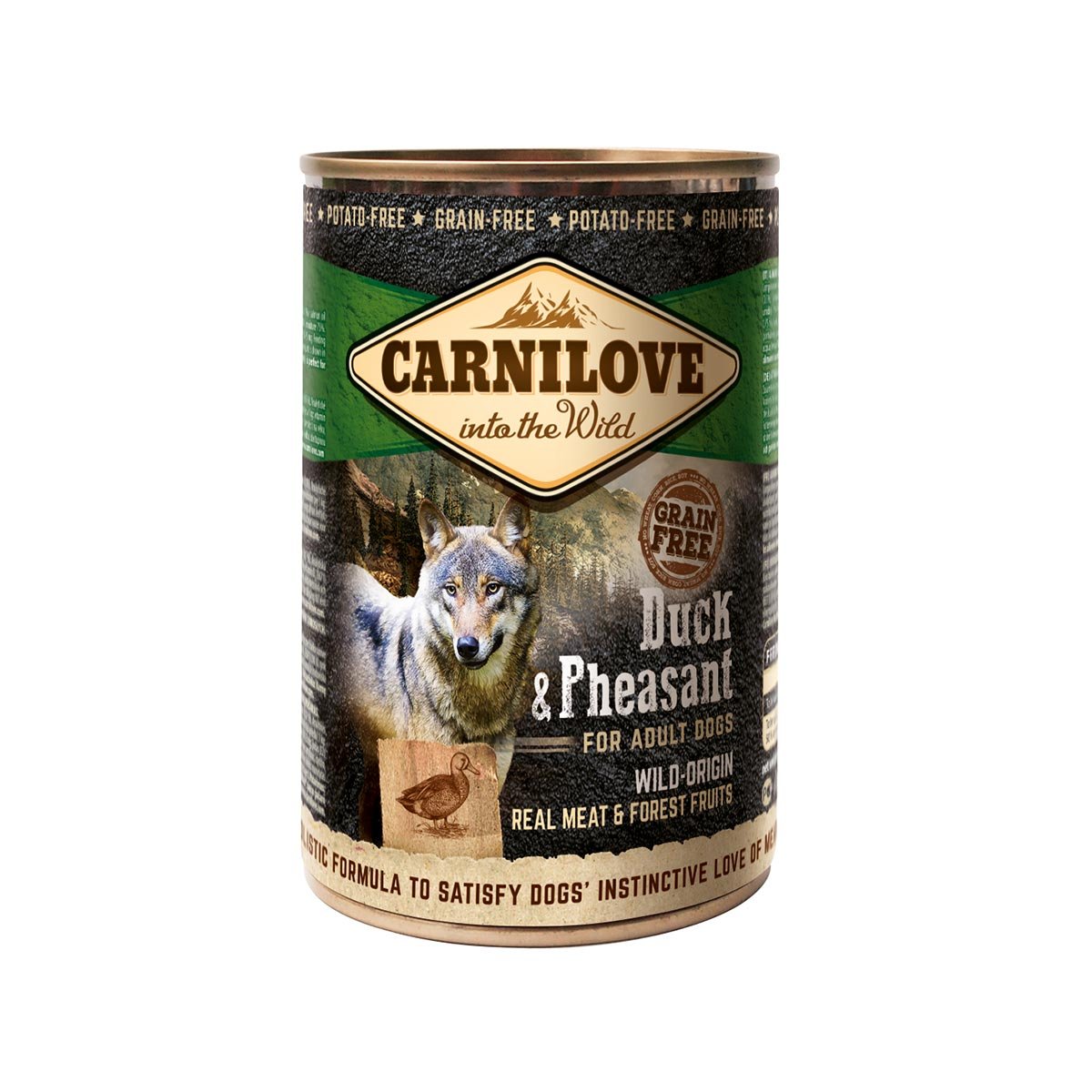 Carnilove Dog - Adult - Duck & Pheasant 6x400g Carnilove Dog - Adult - Duck & Pheasant 6x400g von Carnilove
