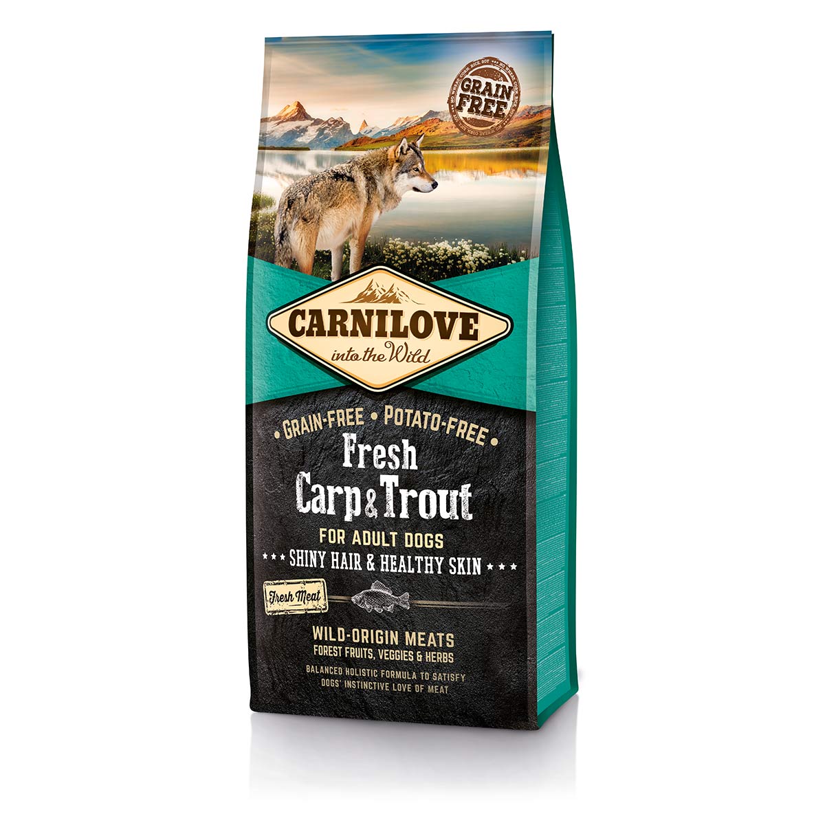 Carnilove Dog Adult Fresh - Carp & Trout 12kg Carnilove Dog Adult Fresh - Carp & Trout 12kg von Carnilove