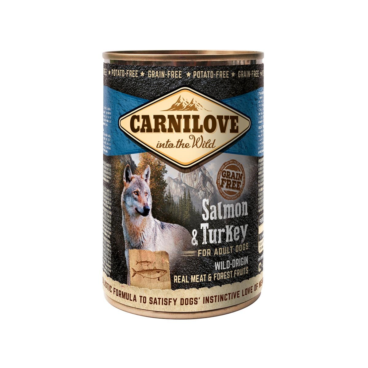 Carnilove Dog - Adult - Salmon & Turkey 6x400g von Carnilove