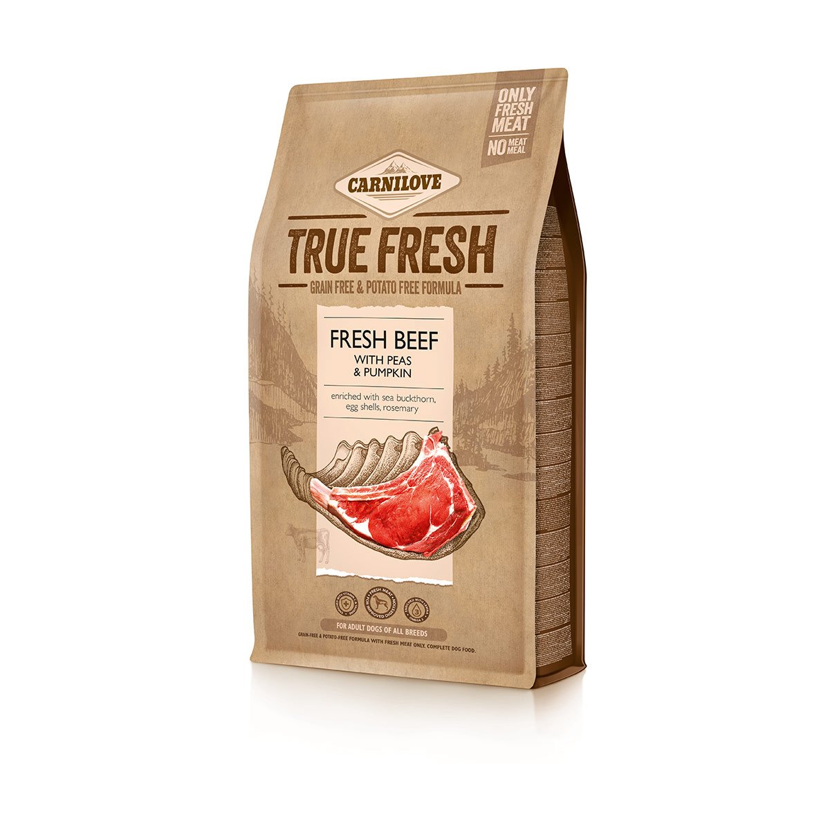 Carnilove Dog Adult True Fresh - Fresh Beef 4kg Carnilove Dog Adult True Fresh - Fresh Beef 4kg von Carnilove