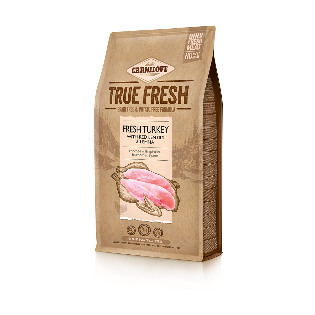 Carnilove Dog Adult True Fresh - Fresh Turkey 4kg Carnilove Dog Adult True Fresh - Fresh Turkey 4kg von Carnilove
