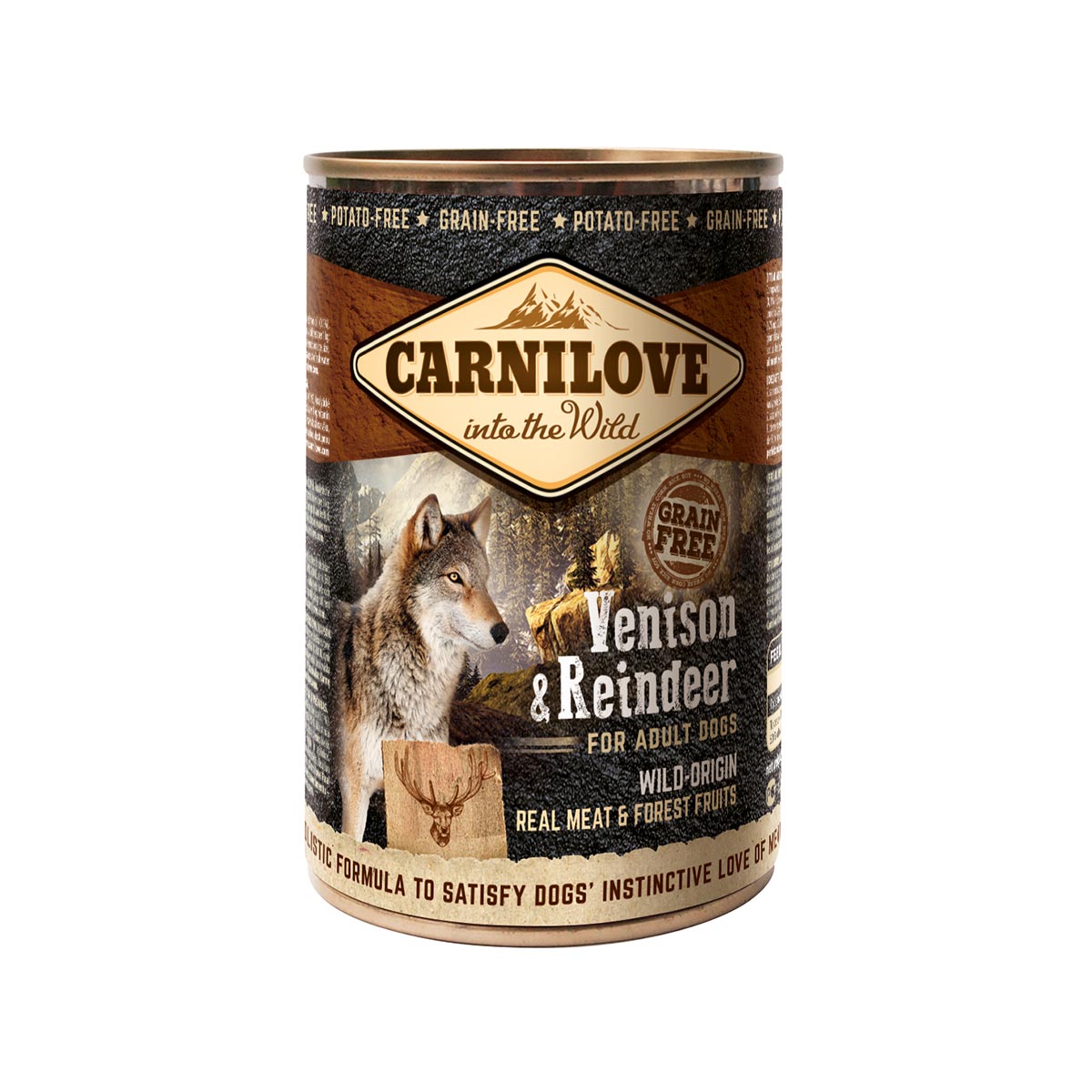 Carnilove Dog - Adult - Venison & Reindeer 6x400g von Carnilove