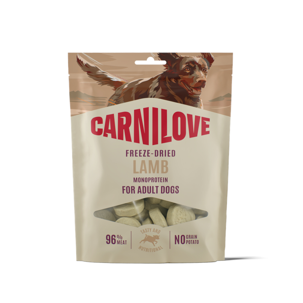 Carnilove Dog Freeze Dried Snack - Sparpaket: 2 x 60 g Lamm Carnilove Dog Freeze Dried Snack - Sparpaket: 2 x 60 g Lamm von Carnilove