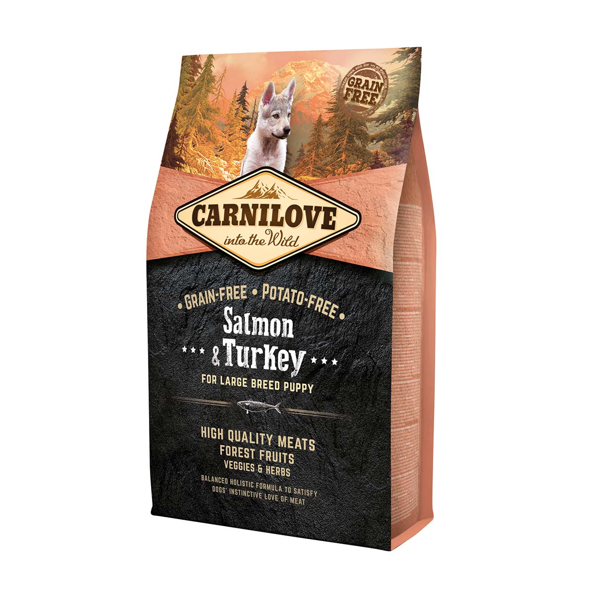 Carnilove Dog Puppy Large Breed - Salmon & Turkey 4kg Carnilove Dog Puppy Large Breed - Salmon & Turkey 4kg von Carnilove