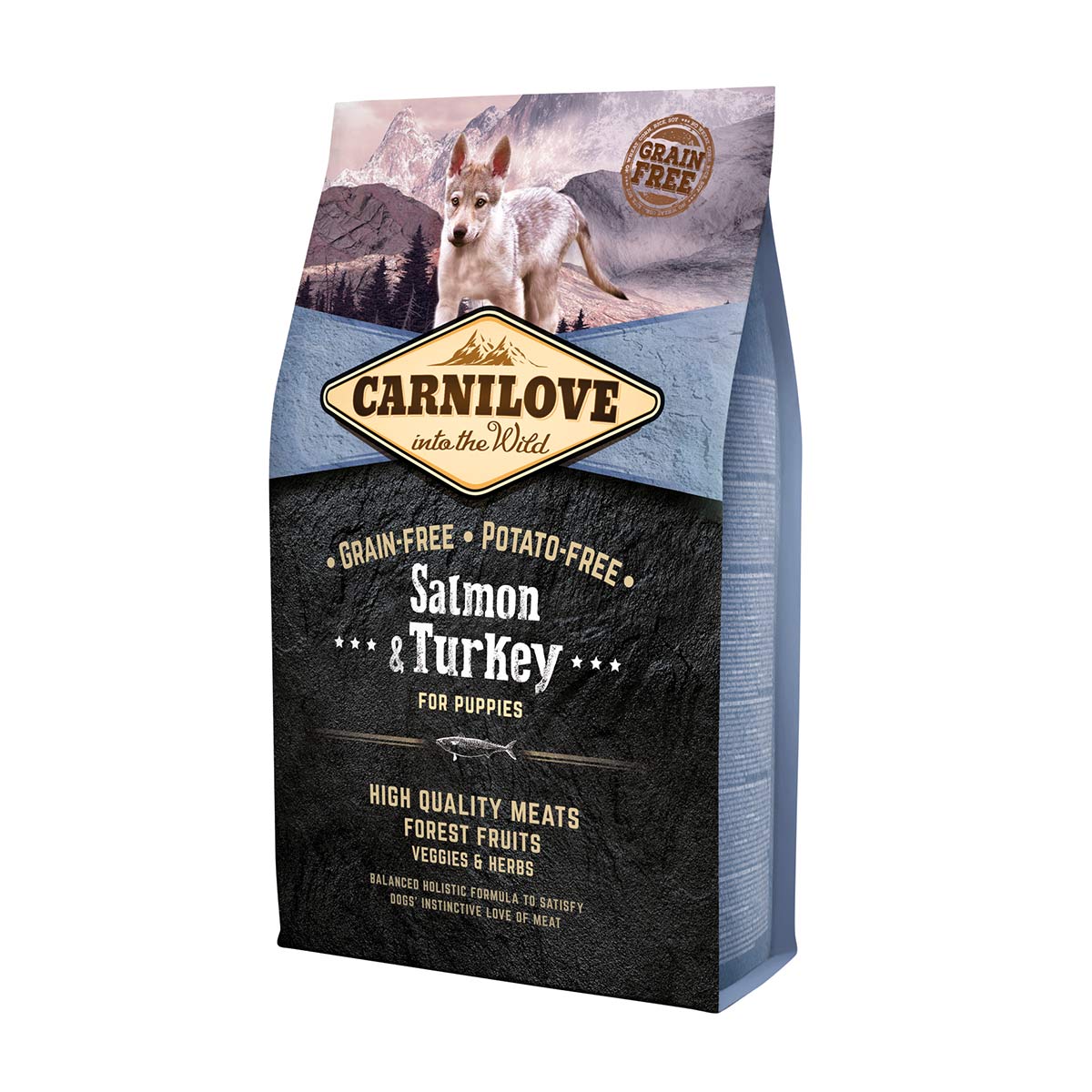 Carnilove Dog Puppy - Salmon & Turkey 4kg Carnilove Dog Puppy - Salmon & Turkey 4kg von Carnilove