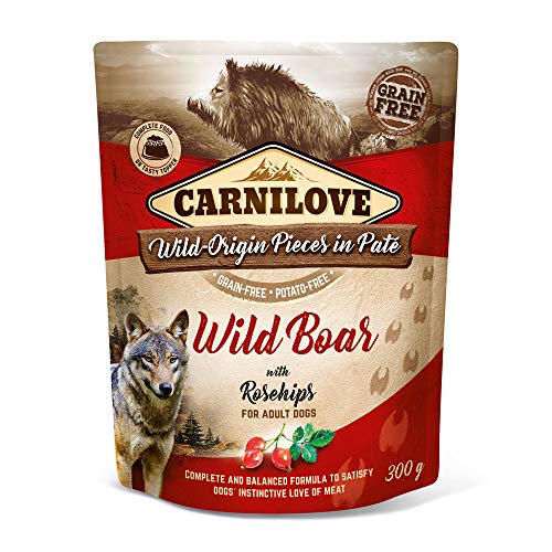 Carnilove Dog Wildschwein & Hagebutten 300 g von Brit