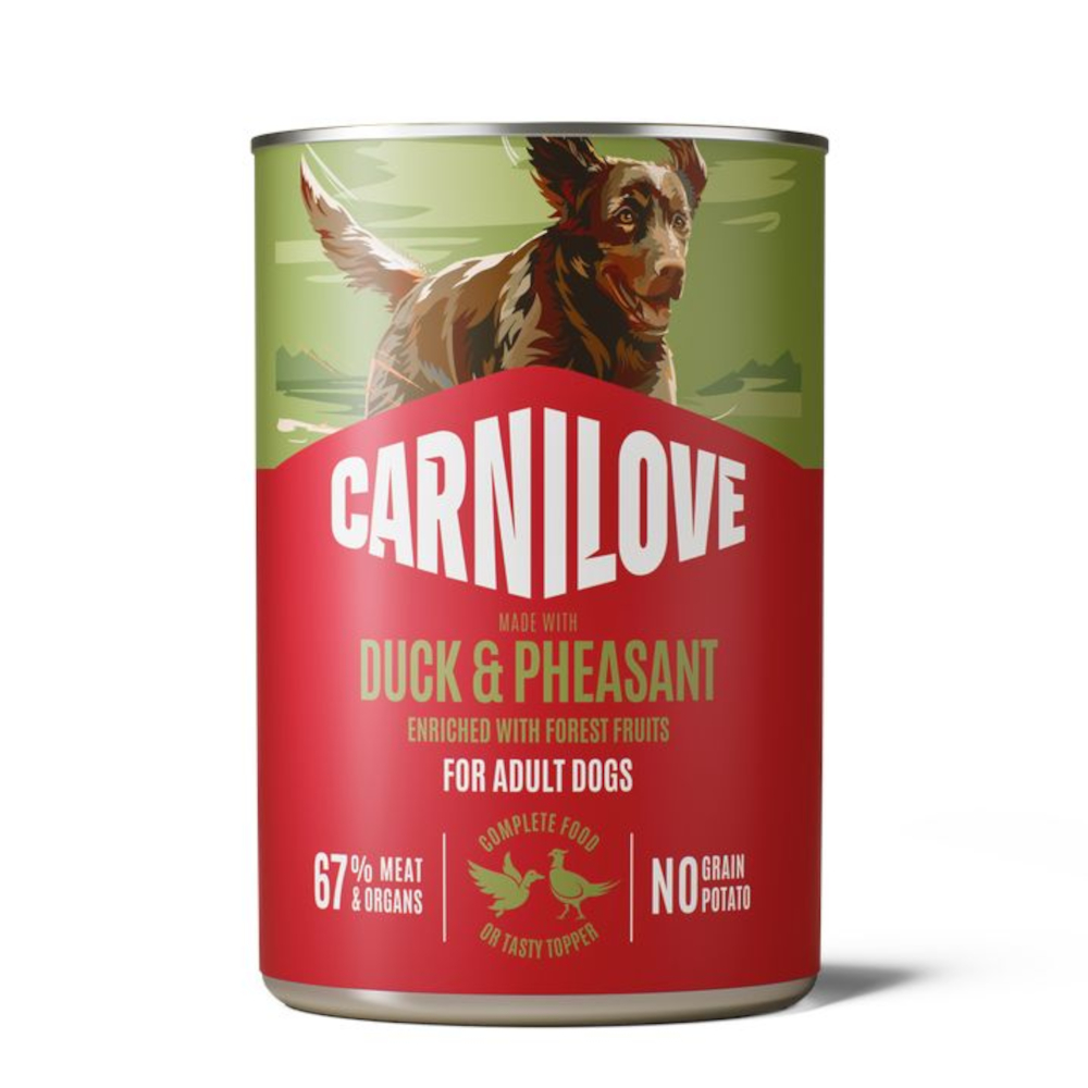 Carnilove Dog in Paté 6 x 400 g - Ente & Fasan Carnilove Dog in Paté 6 x 400 g - Ente & Fasan von Carnilove