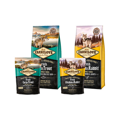 Carnilove Fresh Dry - Karpfen & Forelle - 12 kg Carnilove Fresh Dry - Karpfen & Forelle - 12 kg von Carnilove
