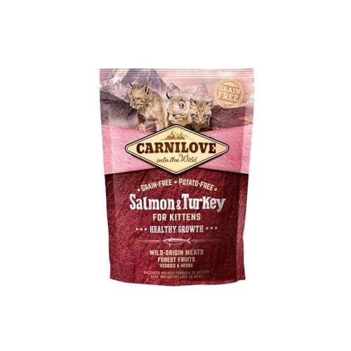 Carnilove Carnilove Lachs & Pute Kitten Growth Dehydriertes Katzenfutter 400kg - 400g von CARNILOVE