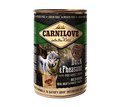 Carnilove – Lebensmittel feuchten für Hunde Adult im Ente und im Fasan von CARNILOVE