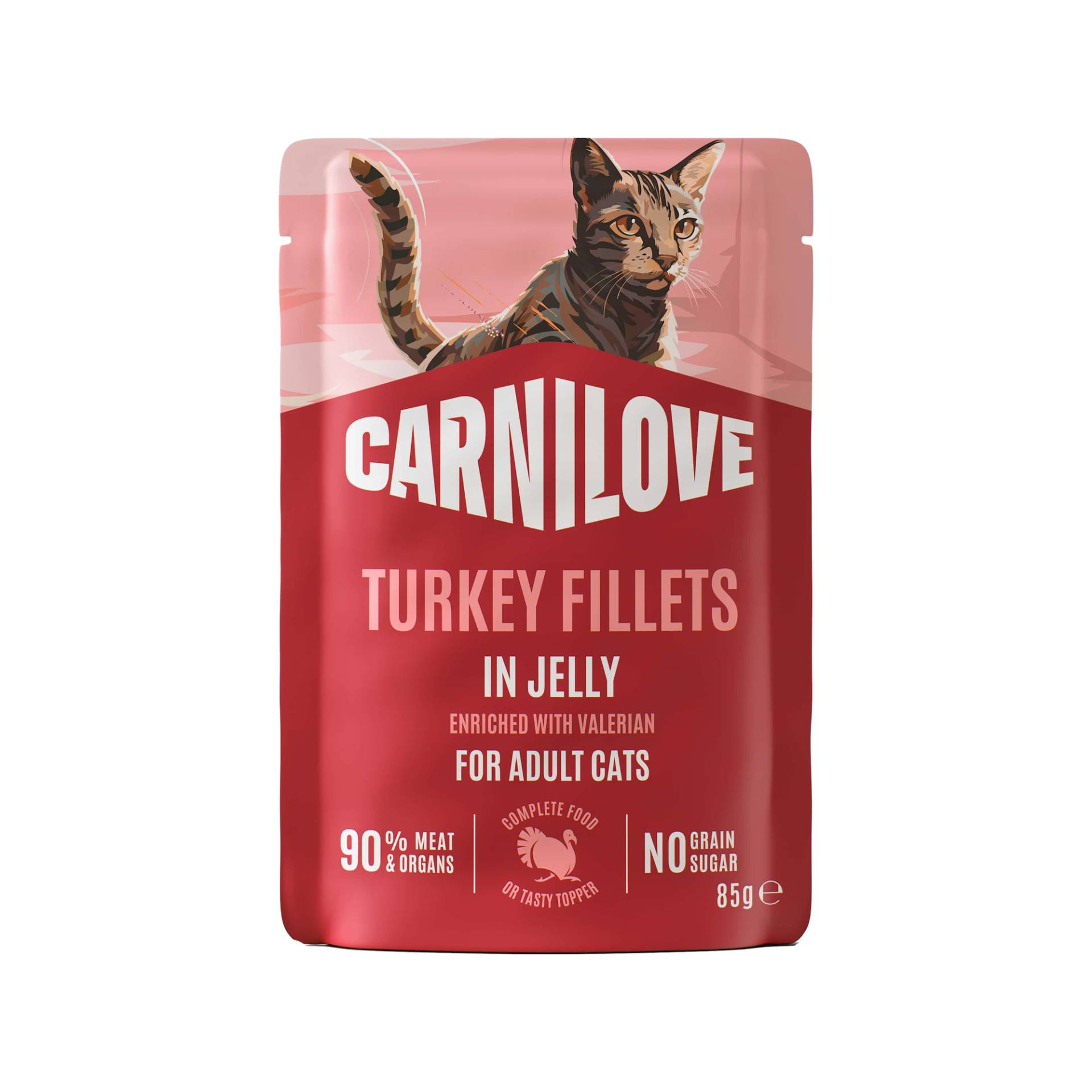 Carnilove Pouch Jelly Cat - Multipack - 24 x 85 g von Carnilove