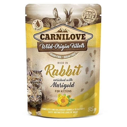 Carnilove Pouch Rabbit kattenvoer 24x85 gr von CARNILOVE