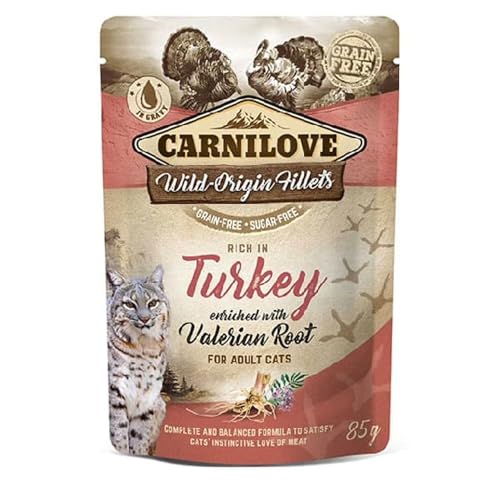 Carnilove Pouch Turkey kattenvoer 24x85 gr von CARNILOVE