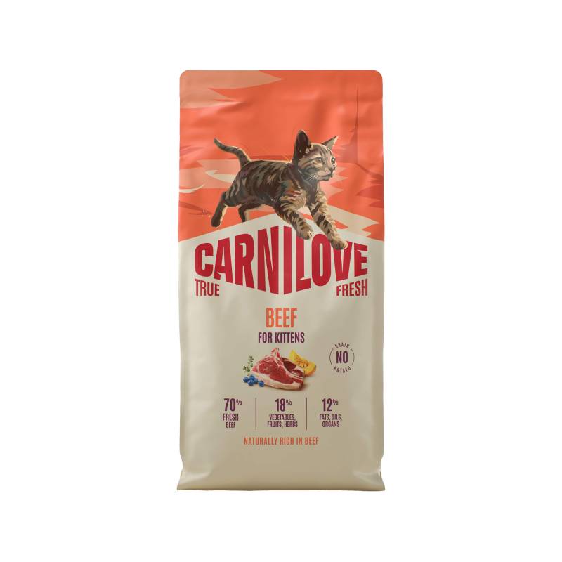 Carnilove True Fresh Kitten - Rind - 2 x 6 kg Carnilove True Fresh Kitten - Rind - 2 x 6 kg von Carnilove