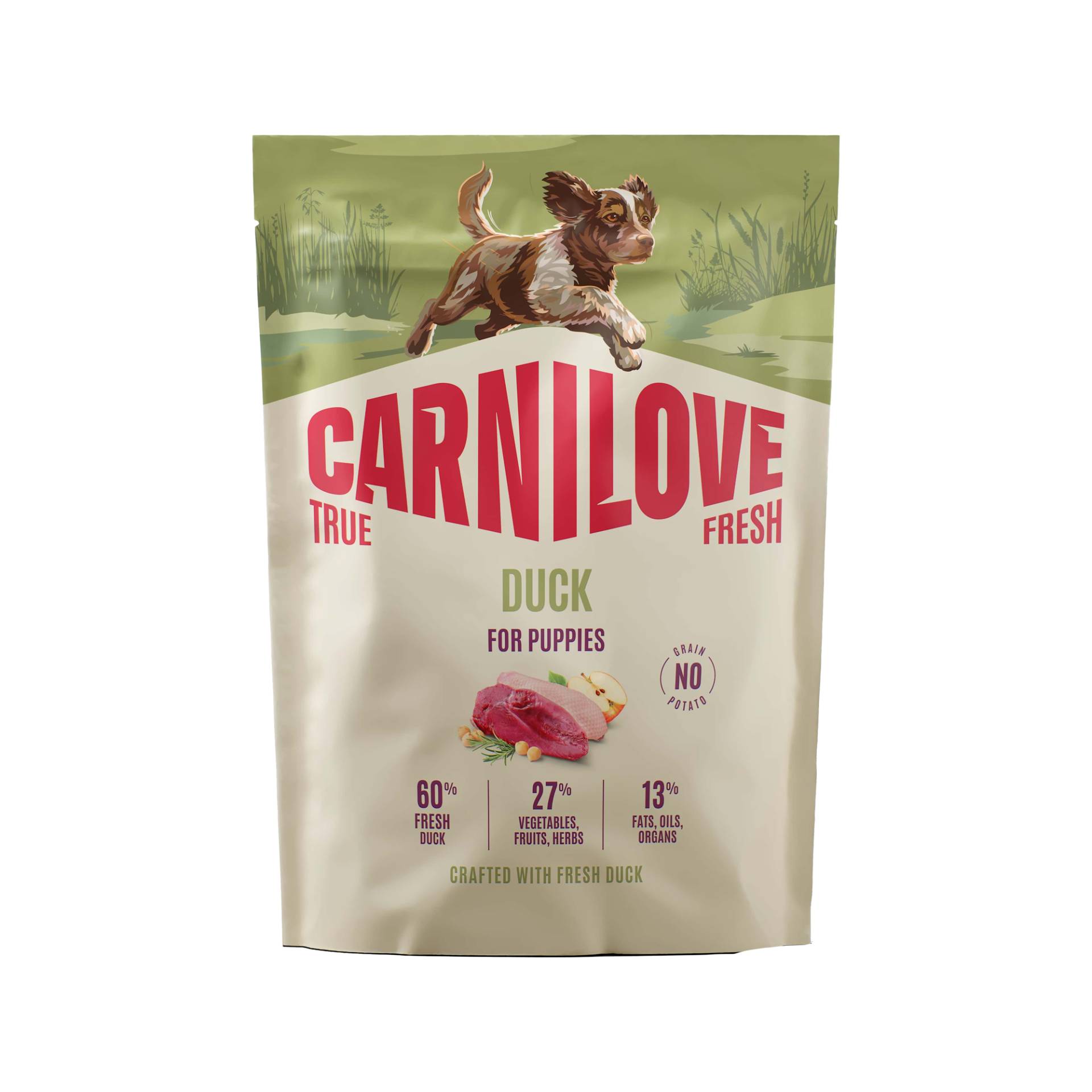 Carnilove True Fresh Puppy - Ente - 4 kg von Carnilove