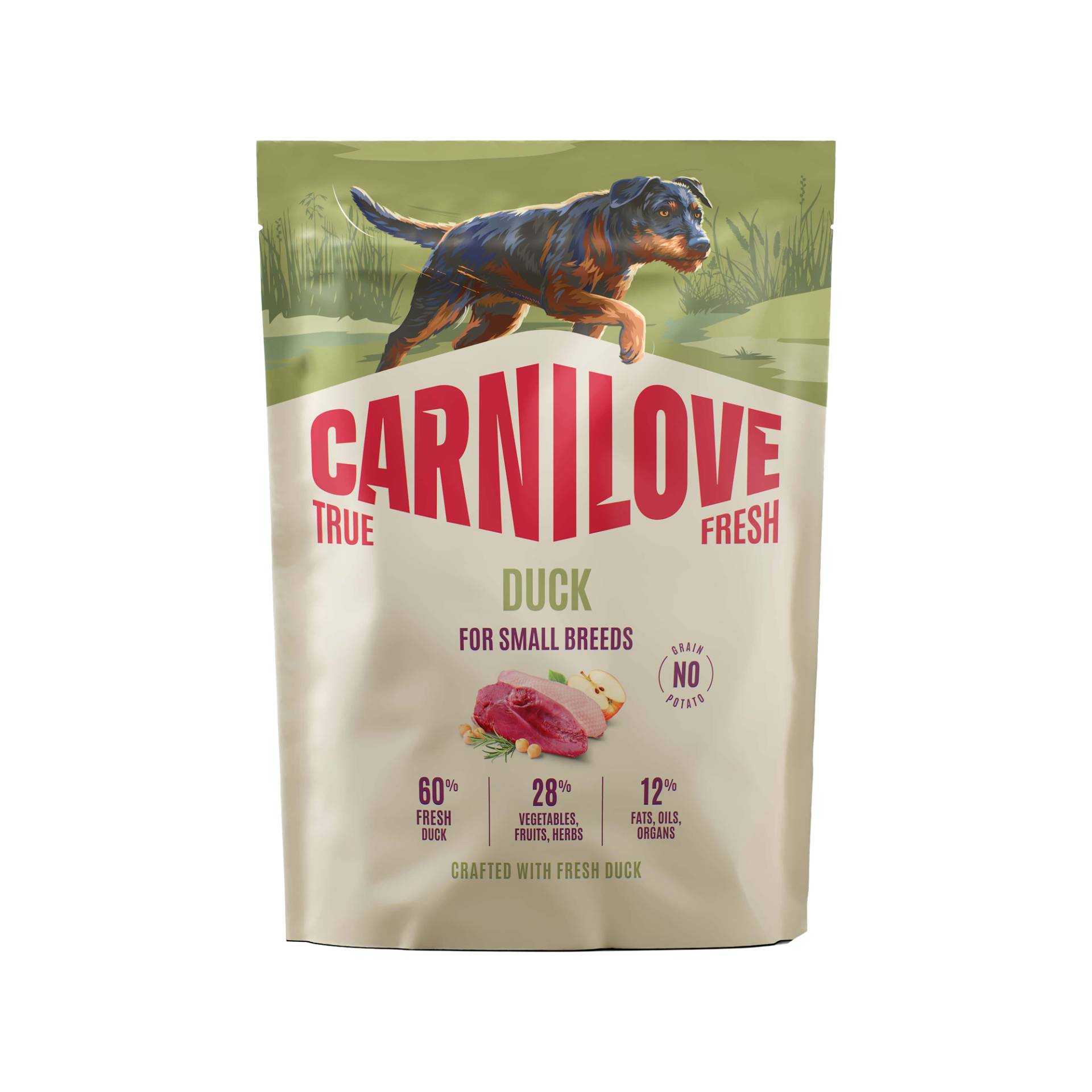 Carnilove True Fresh Small Breeds - Ente - 2 x 1,5 kg Carnilove True Fresh Small Breeds - Ente - 2 x 1,5 kg von Carnilove