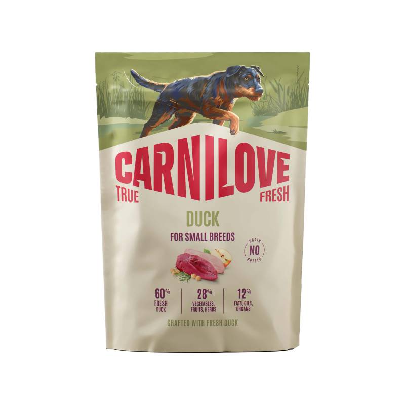Carnilove True Fresh Small Breeds - Ente - 2 x 1,5 kg Carnilove True Fresh Small Breeds - Ente - 2 x 1,5 kg von Carnilove