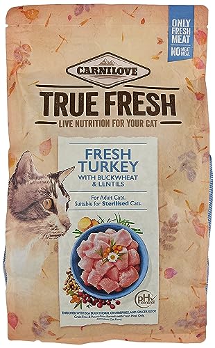 Carnilove True Fresh Truthahn für ausgewachsene Katzen, Trockenfutter, 1,8 kg von CARNILOVE