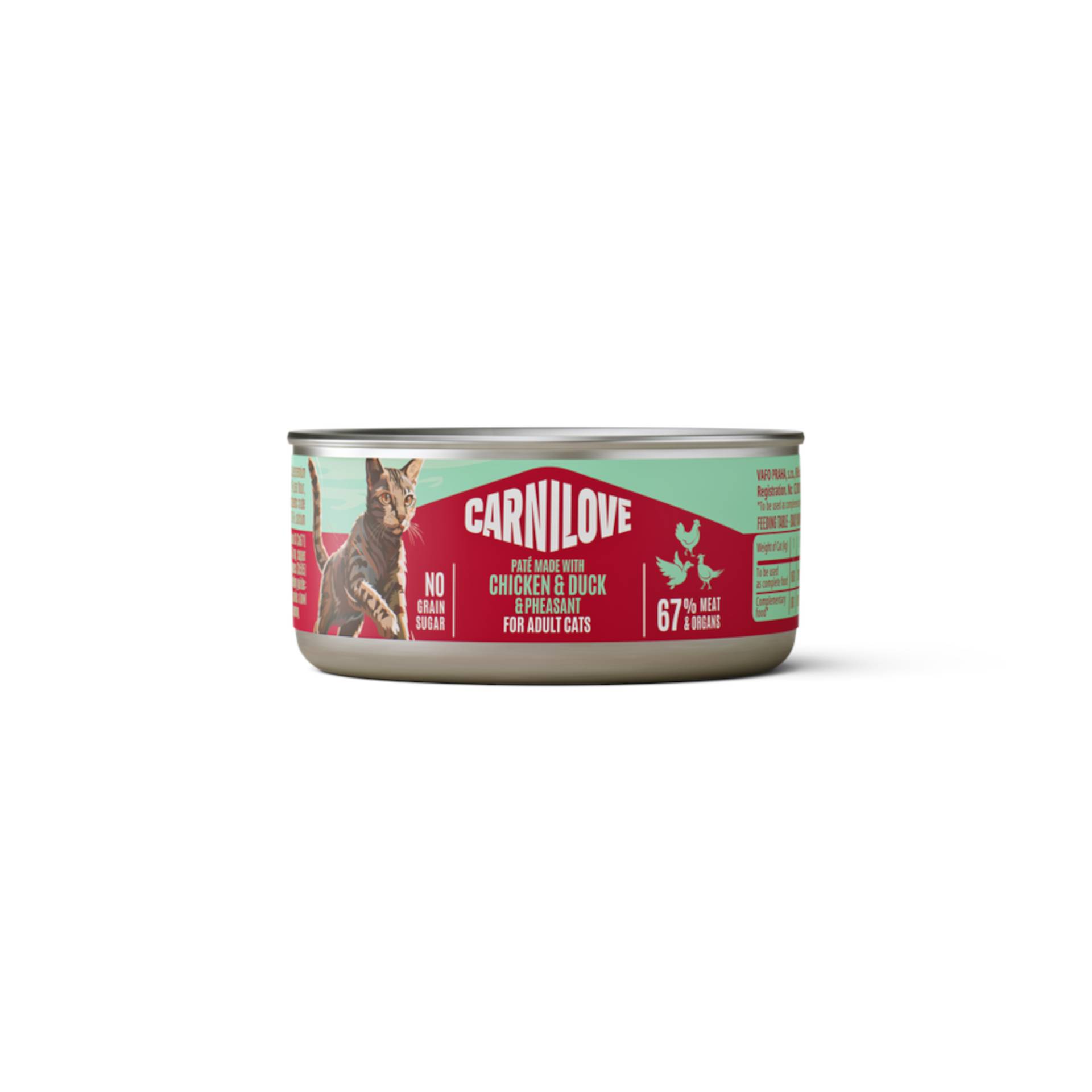 Sparpaket Carnilove Cat Paté 24 x 100 g - Huhn, Ente & Fasan Sparpaket Carnilove Cat Paté 24 x 100 g - Huhn, Ente & Fasan von Carnilove