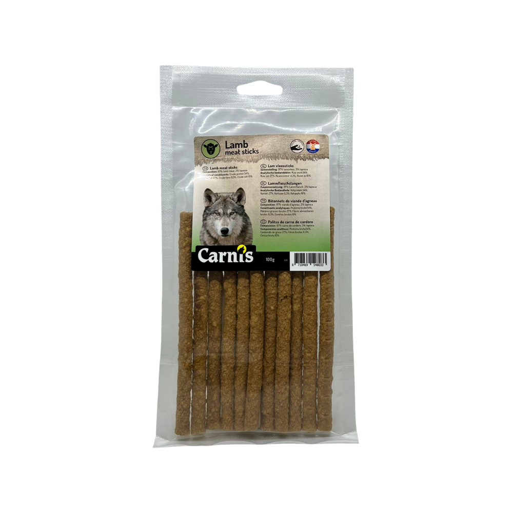 Carnis Fleischsticks - Lamm - 100 g Carnis Fleischsticks - Lamm - 100 g von Carnis