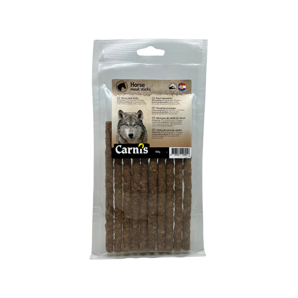 Carnis Fleischsticks - Pferd - 100 g Carnis Fleischsticks - Pferd - 100 g von Carnis