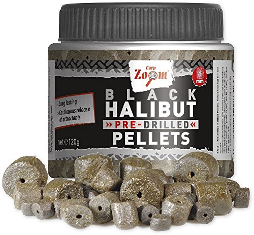 120g " CARP ZOOM " Pre-Drilled Black Halibut Pellets Baits 8 mm 120g " CARP ZOOM " Pre-Drilled Black Halibut Pellets Baits 8 mm von Carp Zoom