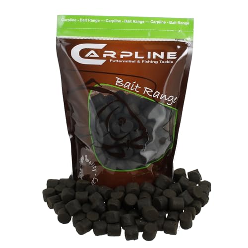 Carpline24 Bloody Halibut Pellets 20 kg 20 mm - Baits zum Anfüttern & Angeln von Karpfen, Futterpellets als Angelköder, Verschiedene Partikelgrößen von Carpline24