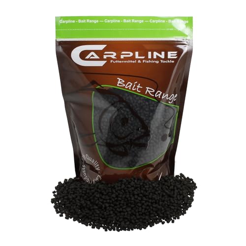 Carpline24 Bloody Halibut Pellets 25 kg 4 mm - Baits zum Anfüttern & Angeln von Karpfen, Futterpellets als Angelköder, Verschiedene Partikelgrößen von Carpline24